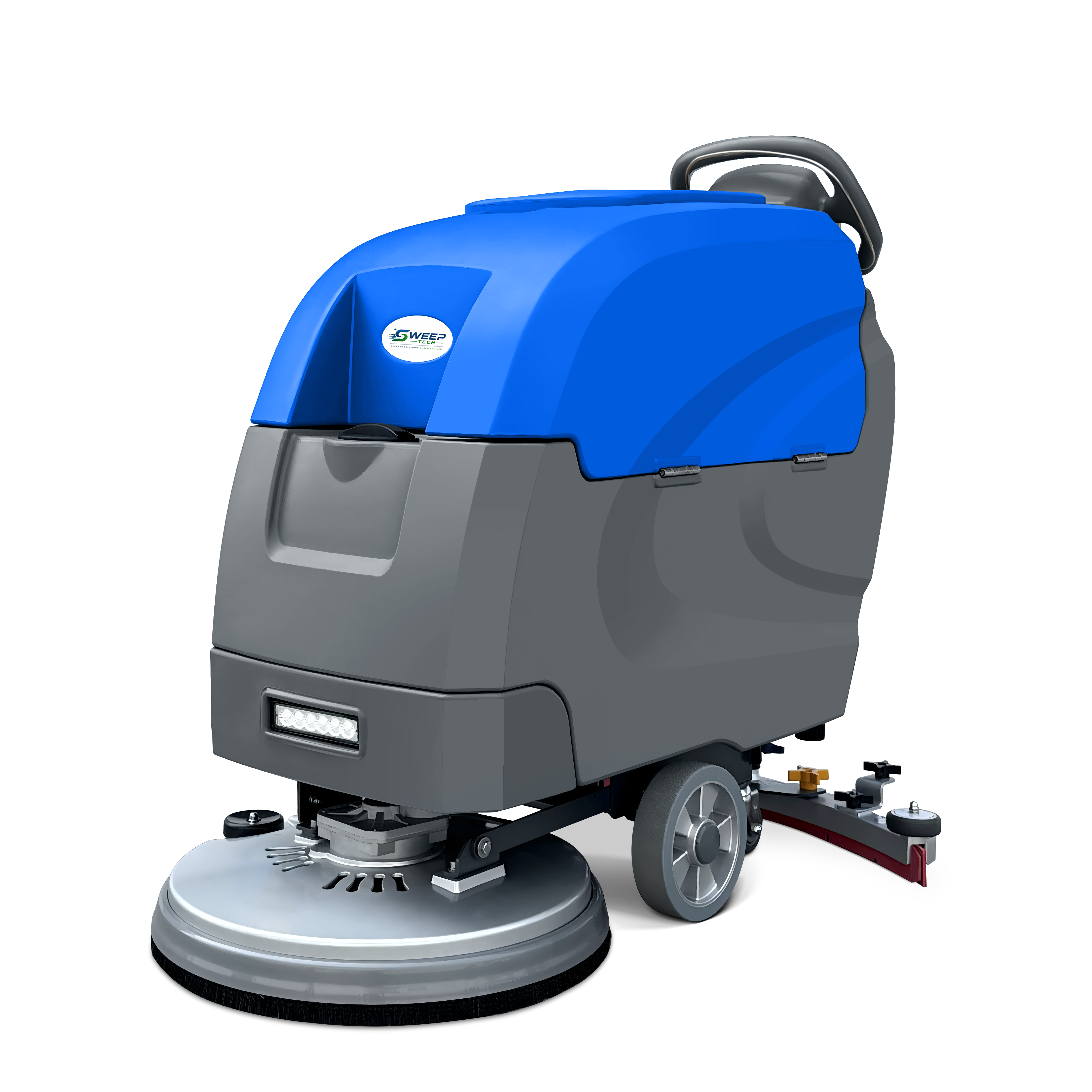 SweepTech Model B850D Walk Behind Self-Driving Floor Scrubber - 20 inches