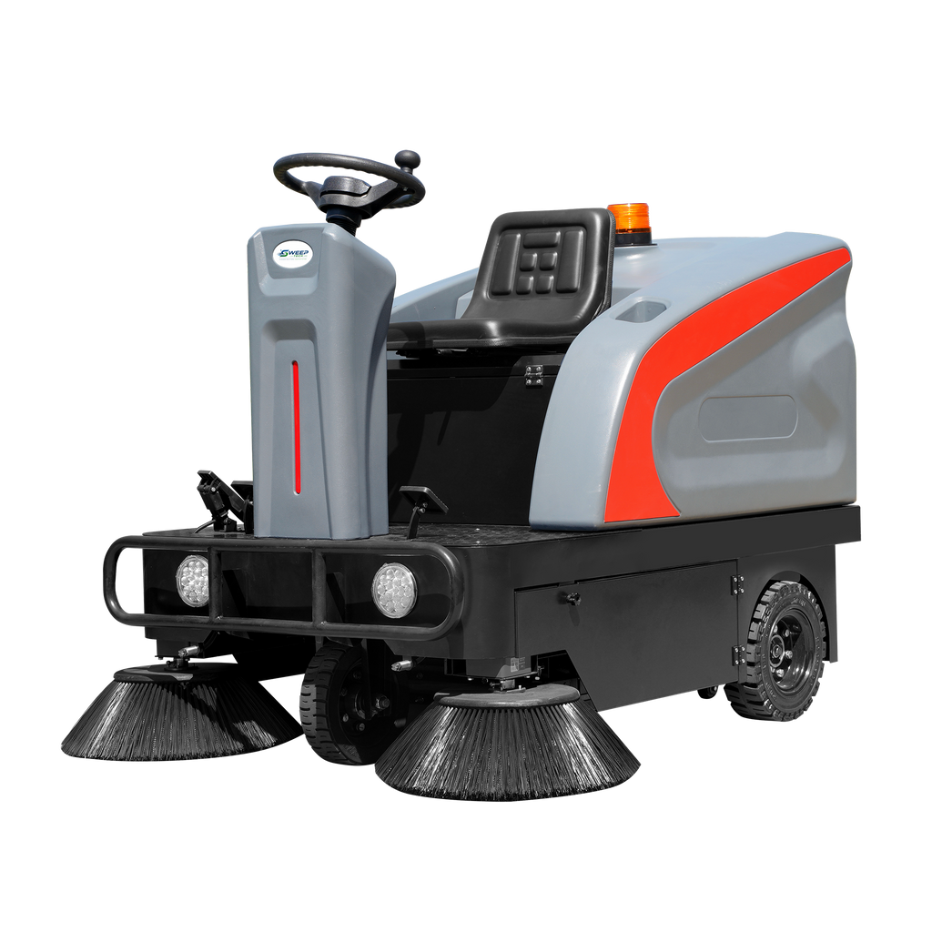 SweepTech Model S1380 Ride-On Floor Sweeper
