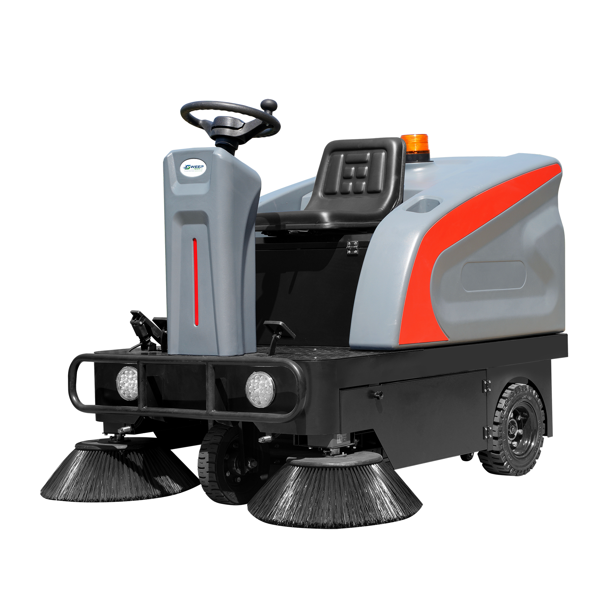 SweepTech Model S1380 Ride-On Floor Sweeper