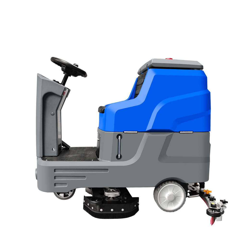 SweepTech Model C1150 Ride-on Floor Scrubber