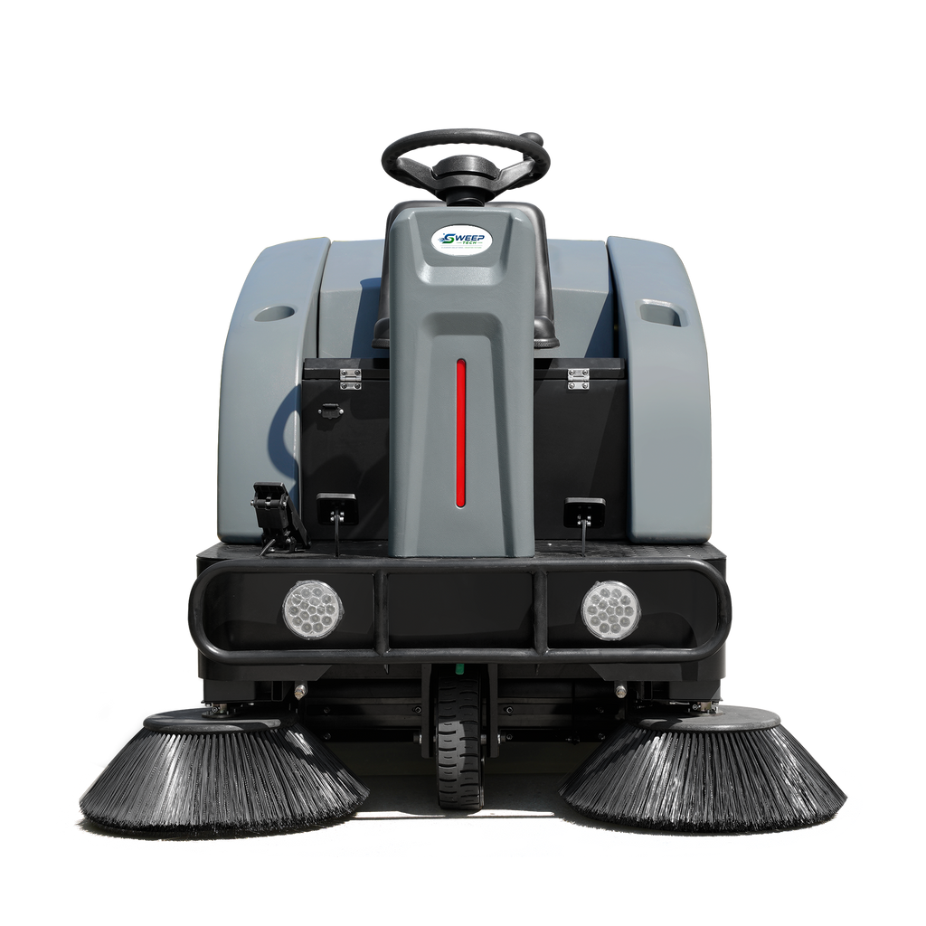 SweepTech Model S1380 Ride-On Floor Sweeper