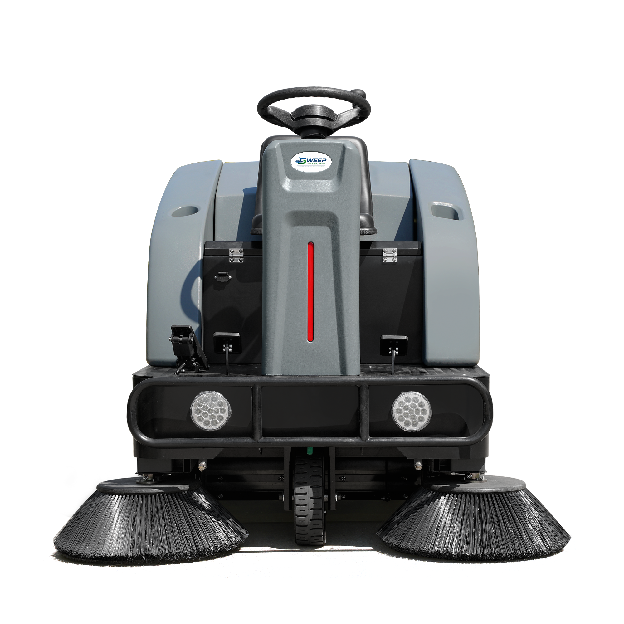 SweepTech Model S1380 Ride-On Floor Sweeper