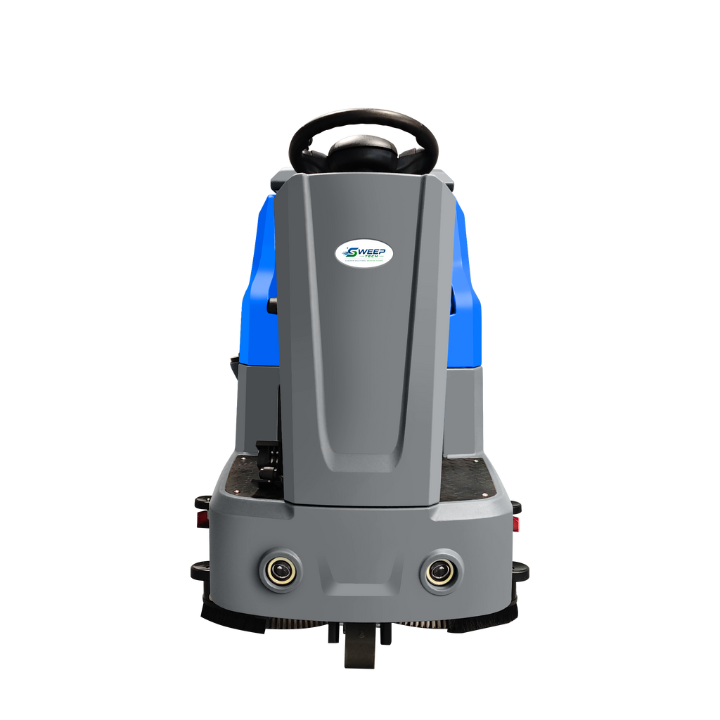 SweepTech Model C1150 Ride-on Floor Scrubber