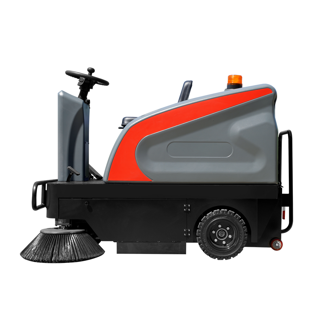 SweepTech Model S1380 Ride-On Floor Sweeper