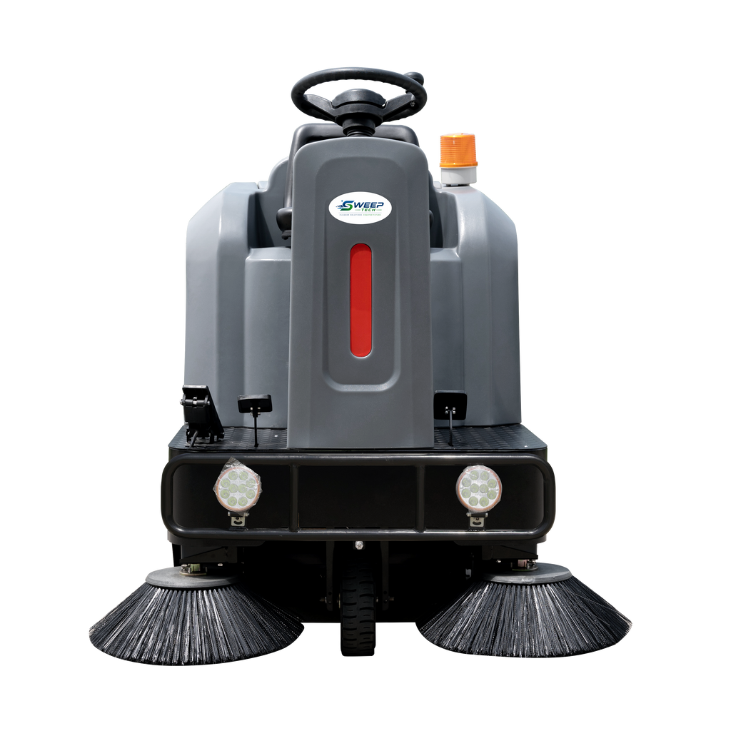 SweepTech Model S1250 Ride-On Floor Sweeper