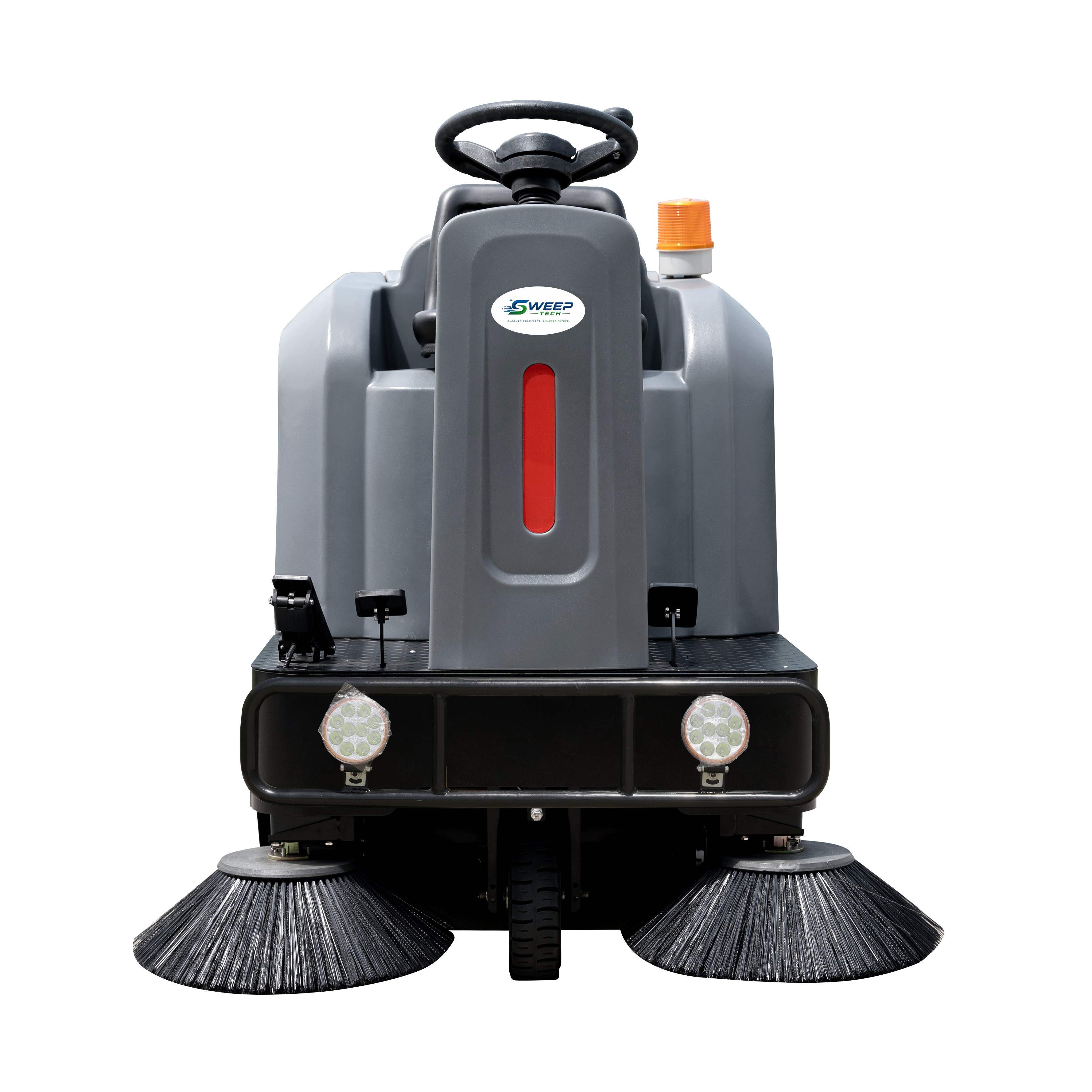 SweepTech Model S1250 Ride-On Floor Sweeper