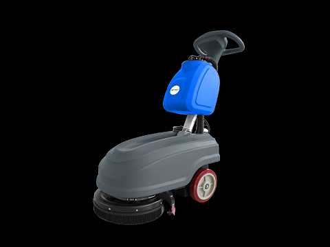 SweepTech Model B350 Floor Scrubber - 13.75 Inches